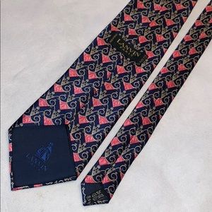 Incredible Lanvin Paris silk tie